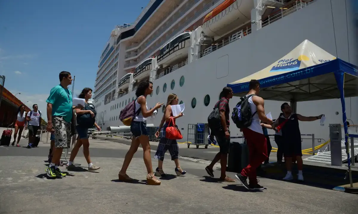 Navios de cruzeiros, Cruzeiros, temporada de cruzeiros, Rio de Janeiro