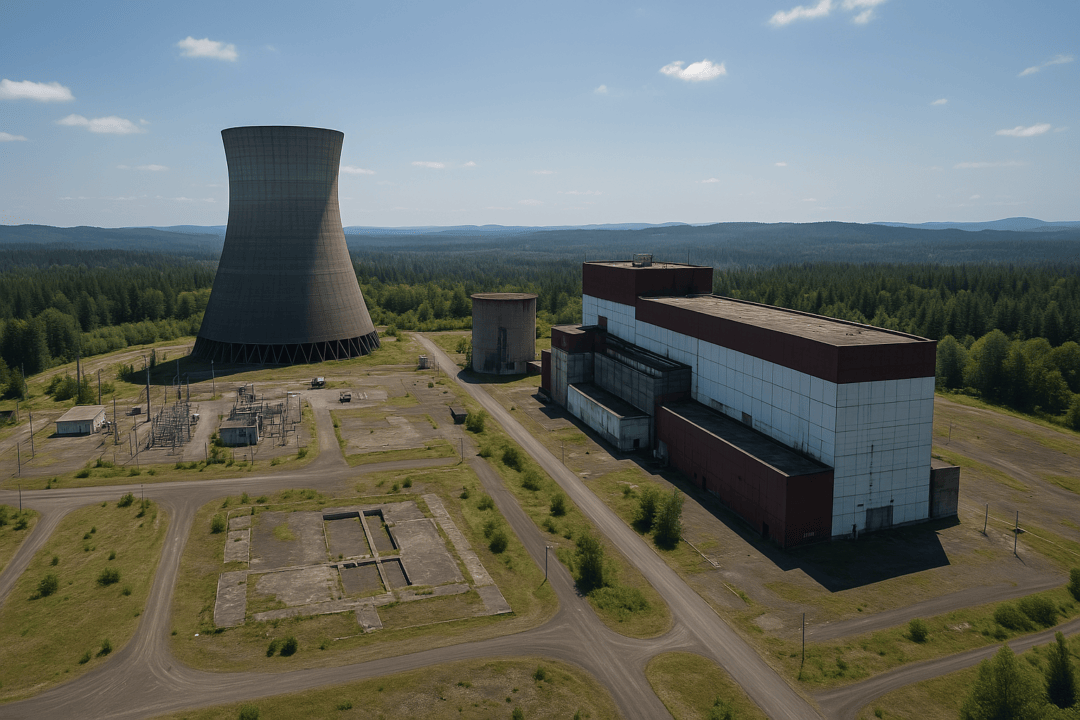 Usina abandonada, Usina nuclear, Laboratório acústico