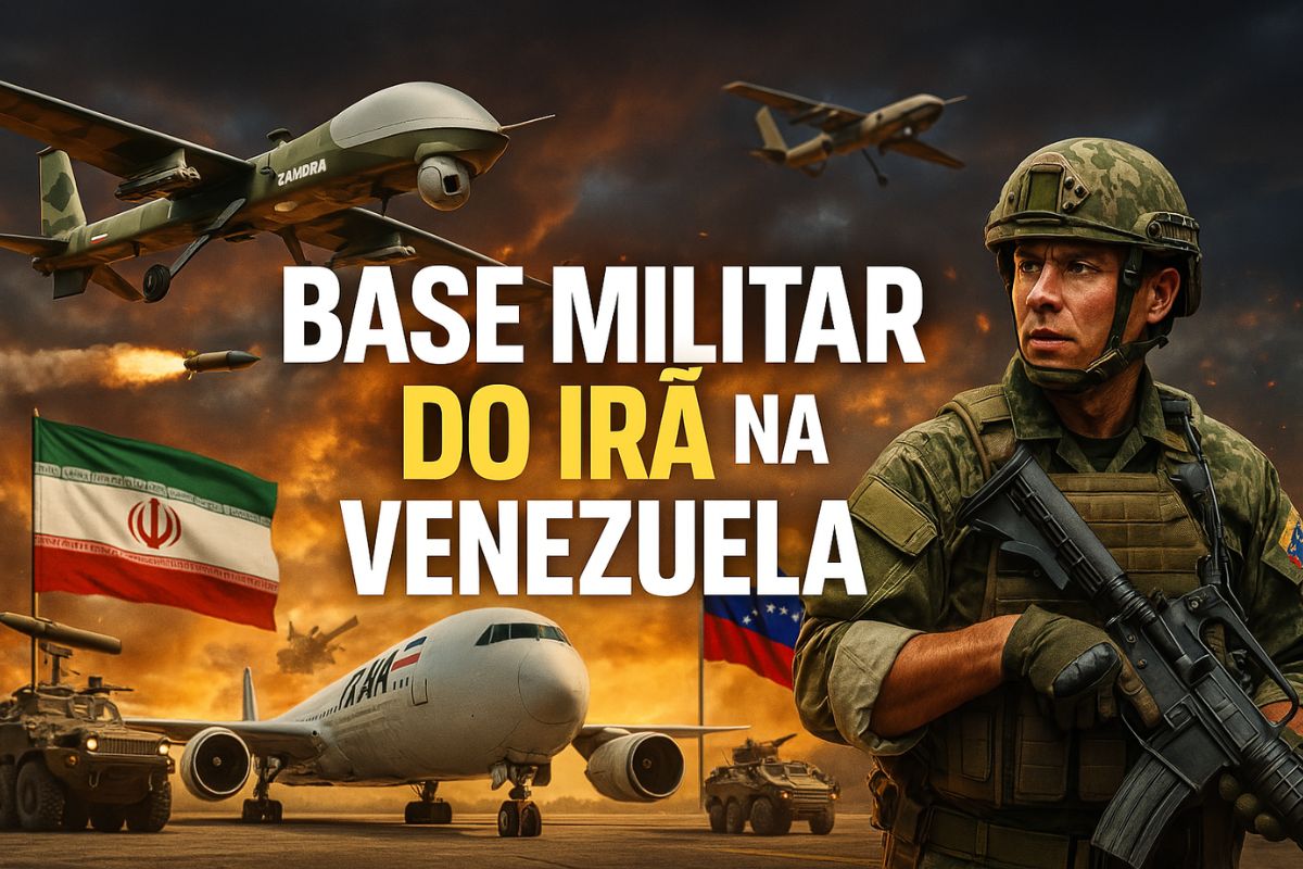 Base militar do Irã na Venezuela já opera com drones e cargueiros sancionados. Aliança geopolítica preocupa Brasil e eleva tensão na América do Sul.