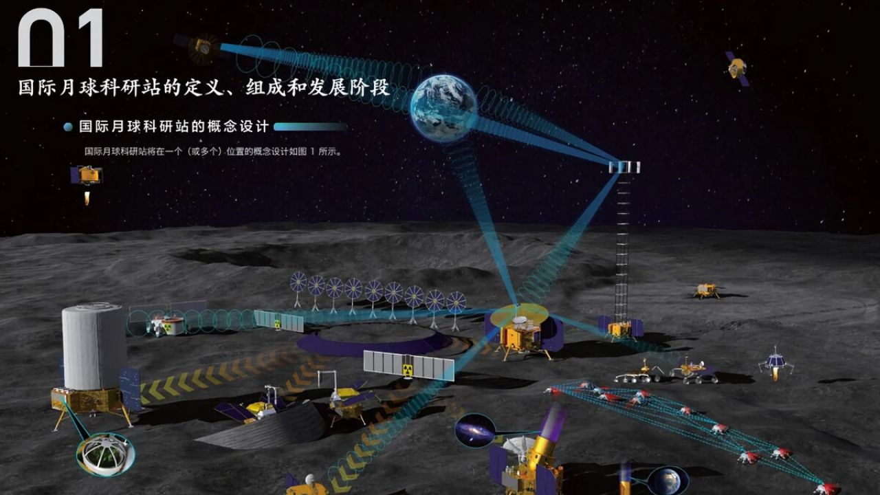 China anuncia construção de usina nuclear na Lua para abastecer estação internacional