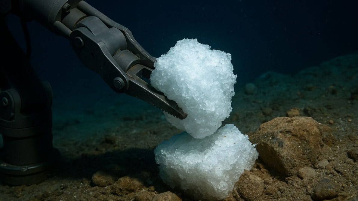 China extrai com sucesso gelo combustível do fundo do mar e acende debate sobre o futuro da energia mundial