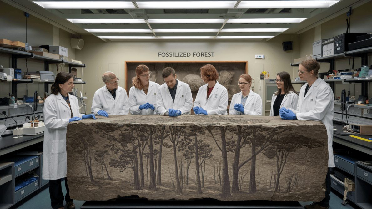 Cientistas revelam floresta fossilizada de 260 milhões de anos encontrada no Brasil