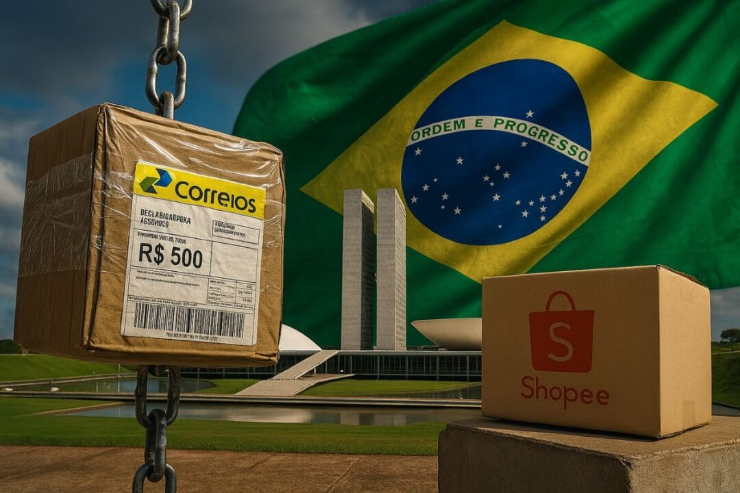 Projeto de lei quer acabar com a taxação das compras internacionais de até R$ 3.482 por ano, beneficiando milhões de brasileiros e colocando os Correios no centro da operação. Proposta pode mudar tudo!