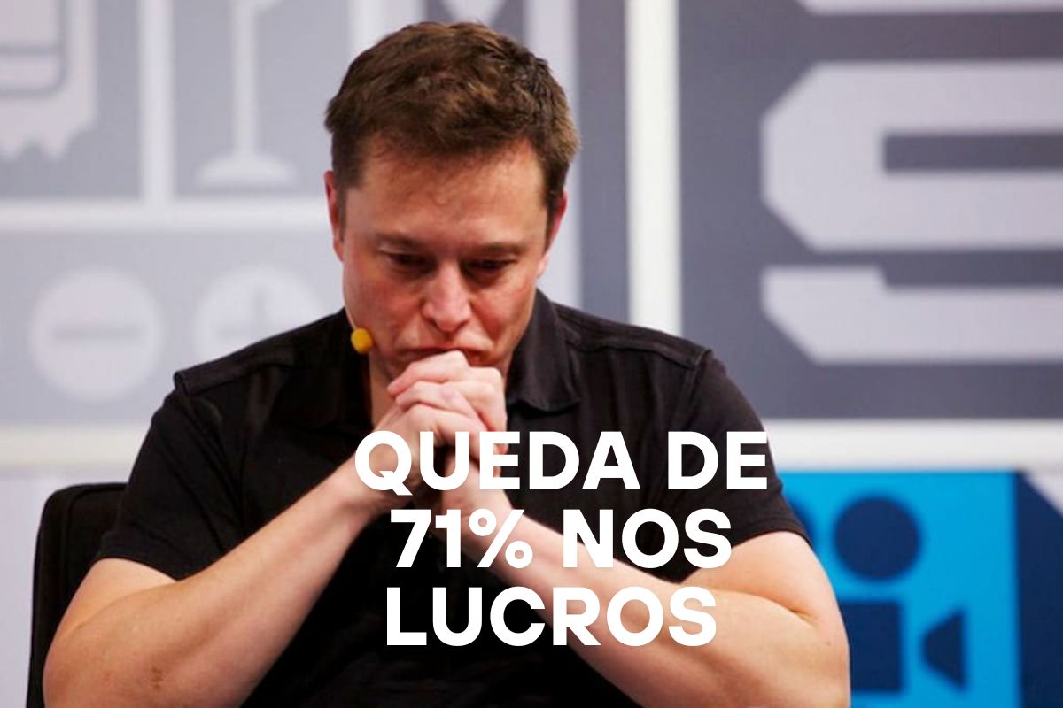 Saiba por que a Tesla de Elon Musk registrou queda de 71% no lucro e como o CEO pretende reverter a crise. Concorrência chinesa e política em foco!