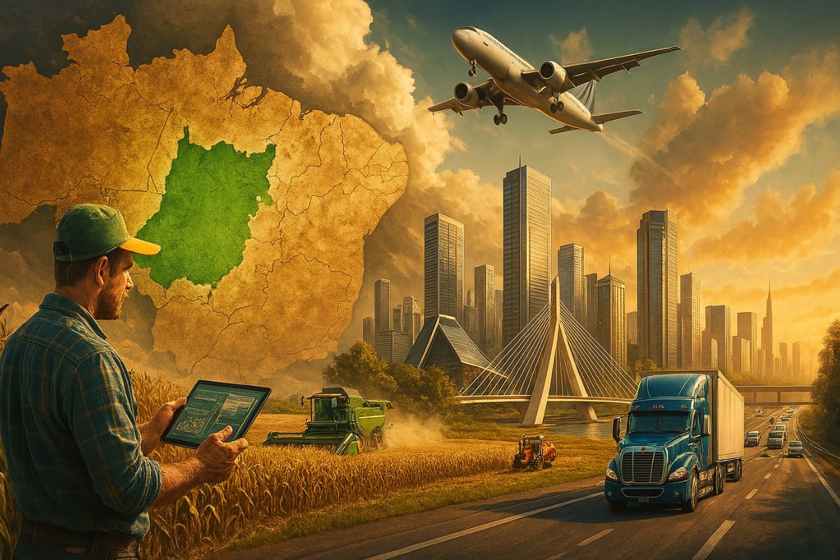 Goiás virou o jogo e agora é o estado que mais cresce no Brasil, deixando São Paulo e Rio para trás com uma revolução silenciosa que poucos estão enxergando