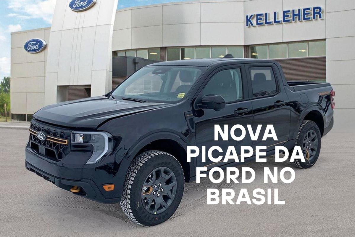 Ford Revela Nova Maverick com Visual Atualizado e Versão Tremor 4x4 para o Brasil