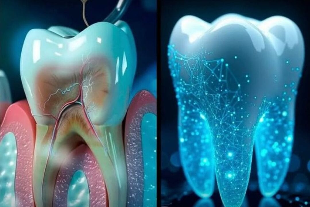 Um avanço da ciência pode mudar para sempre a odontologia. Pesquisadores japoneses estão testando em humanos um remédio que faz crescer dentes de forma natural, a partir da regeneração promovida pelo próprio organismo. A inovação está sendo desenvolvida pelo Hospital Kitano, em Osaka, e pelo Hospital Universitário de Kyoto.
