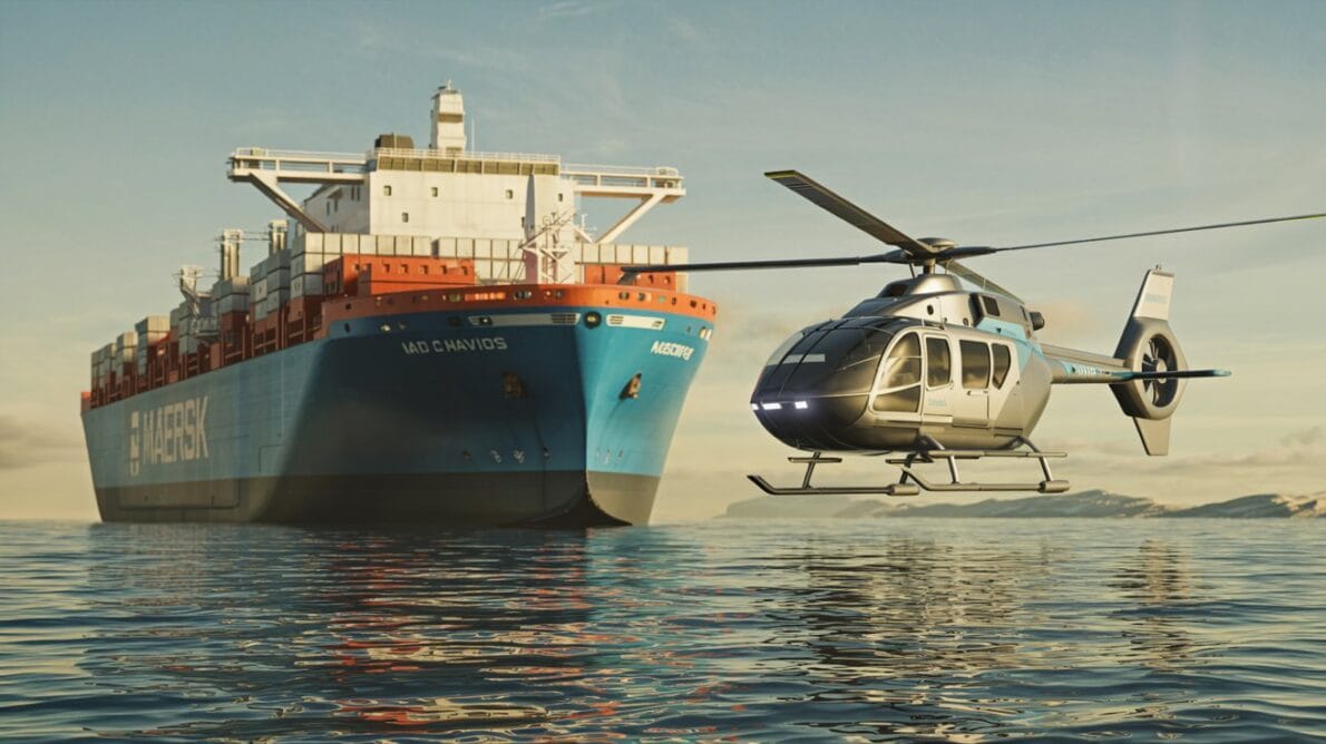 MAERSK NAVIOS DE CARGA E Omni Táxi Aéreo para operar helicópteros na Bacia de Santos e reforça presença offshore