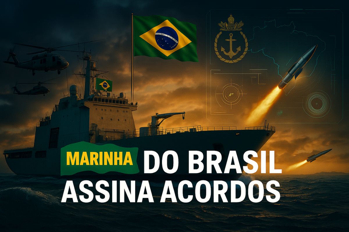 Marinha do Brasil avança com navios, míssil e defesa antidrones