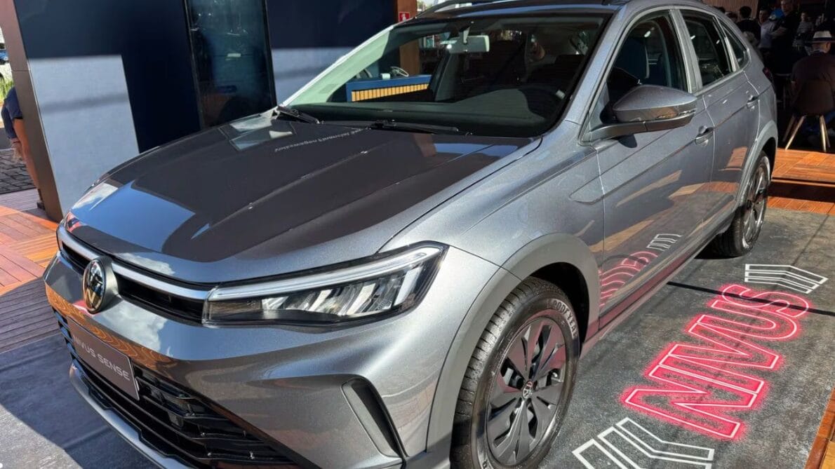 Nivus Sense 2025 estreia com motor turbo, painel digital e novo pacote de equipamentos: Conheça os detalhes