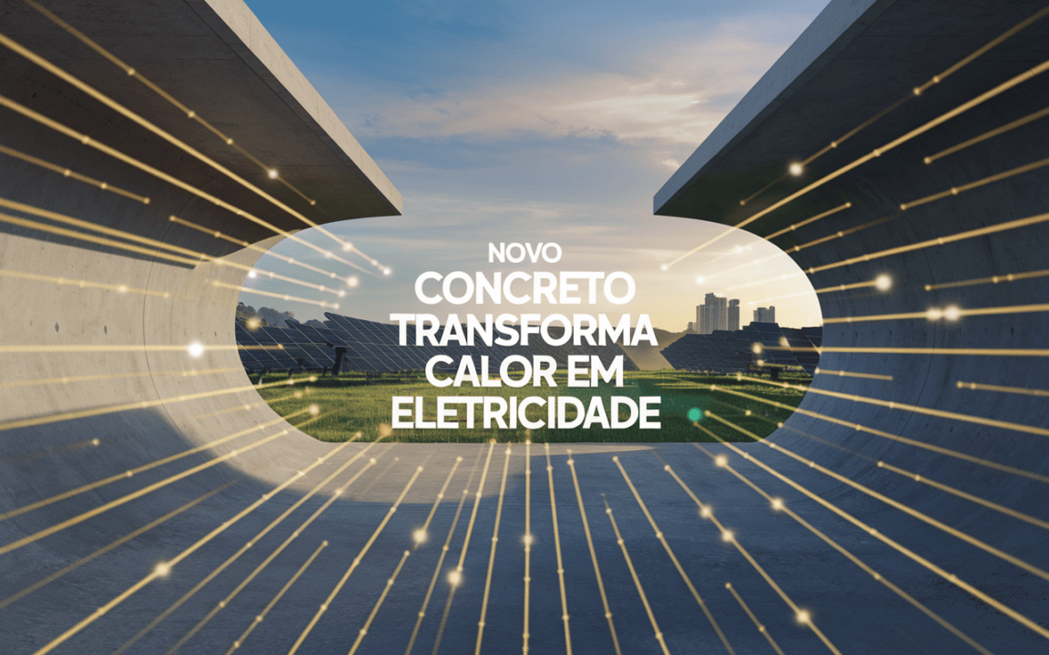 Novo tipo de concreto termoelétrico desenvolvido na China usa calor externo como fonte para geração de energia