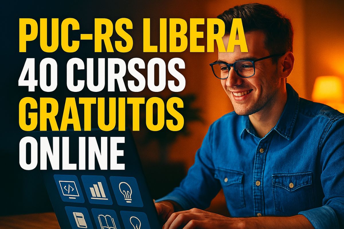 PUC-RS oferece 40 cursos gratuitos e online com certificado. Válidos em todo o Brasil, as inscrições estão abertas e os temas são diversos.