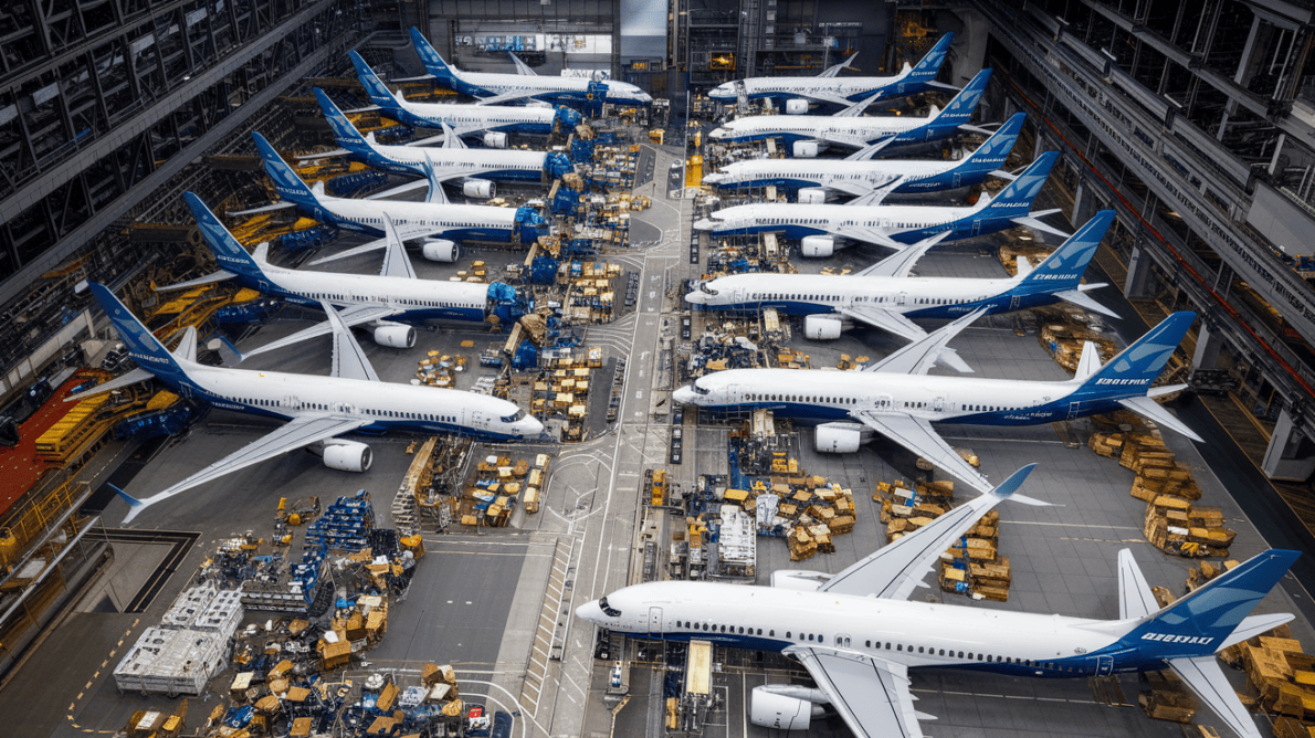 Por que todos os aviões comerciais da Boeing começam e terminam com o número 7