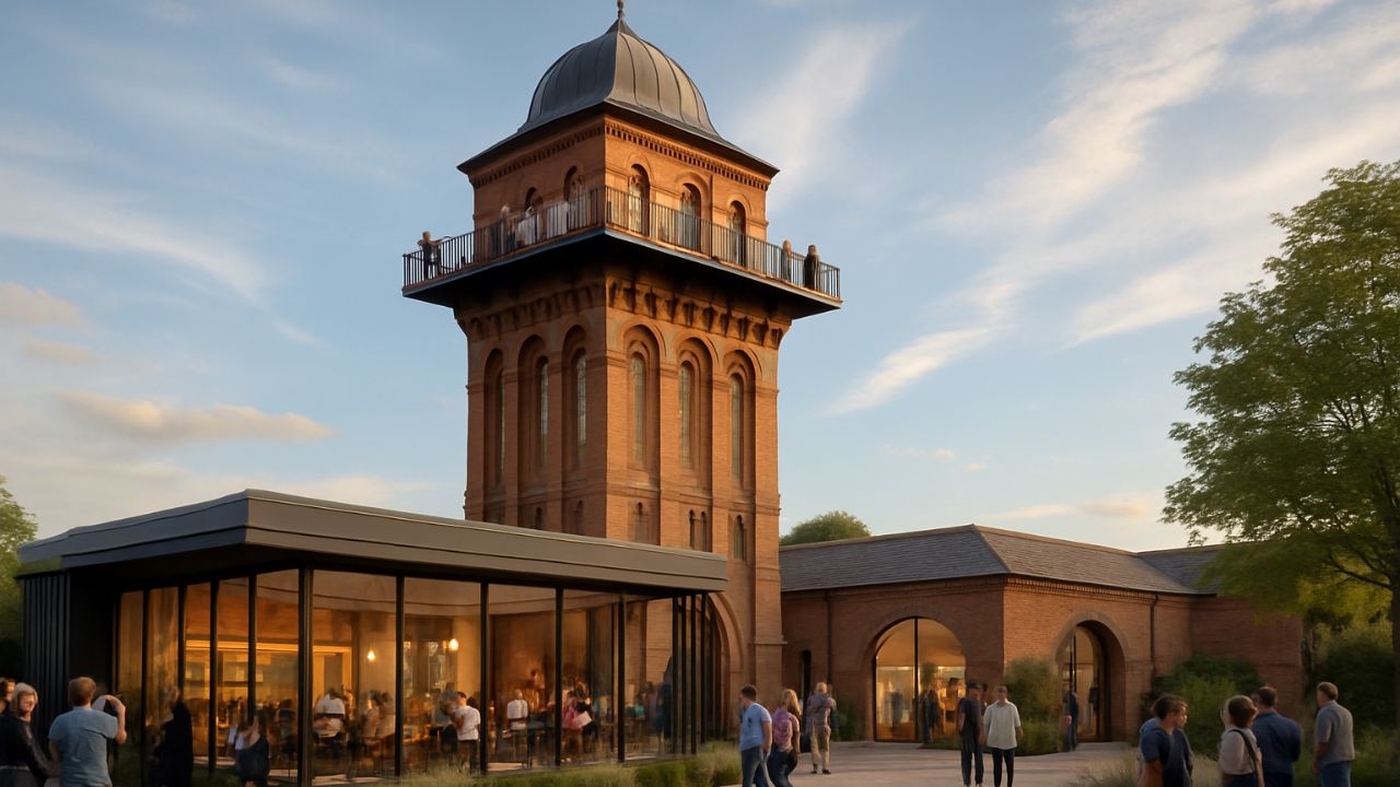 Torre mais alta da Inglaterra passa por transformação em centro cultural