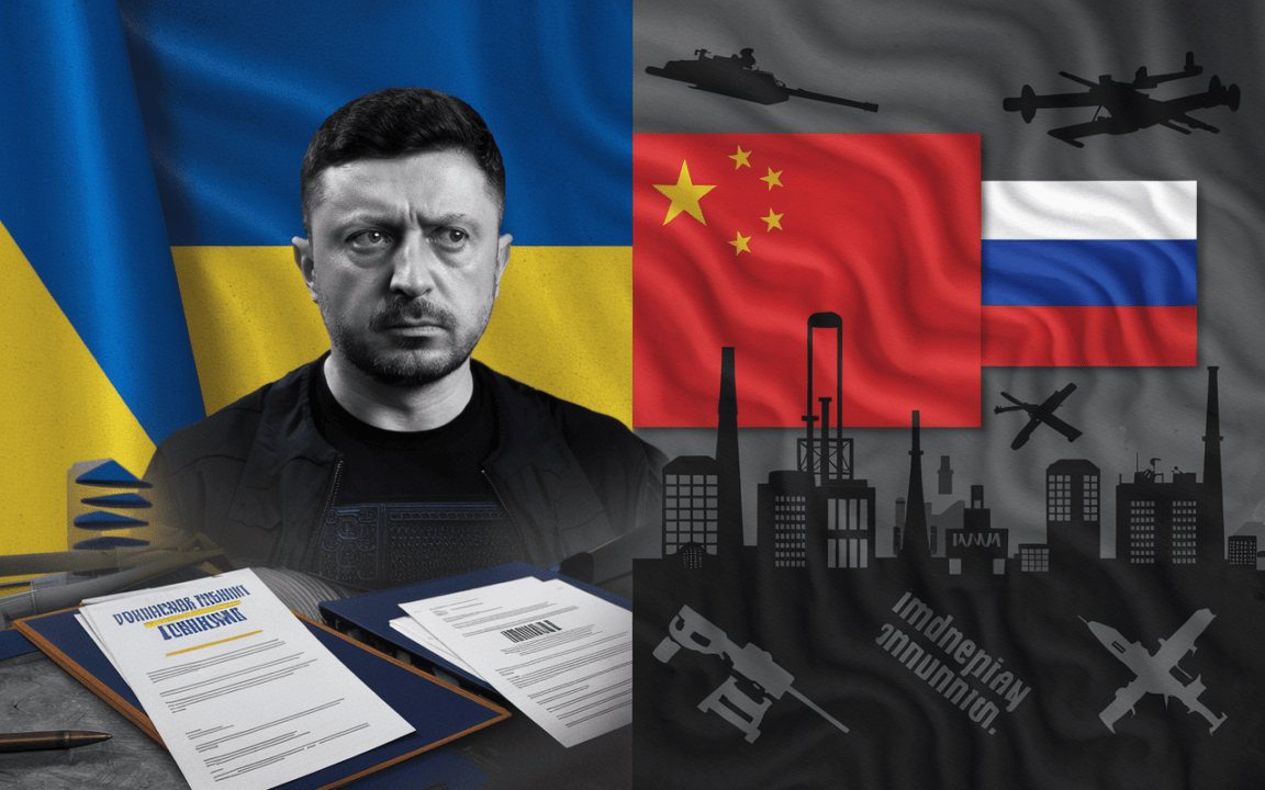 Ucrânia impõe sanções a companhias da China por suspeita de envolvimento na produção de armamentos para uso da Rússia