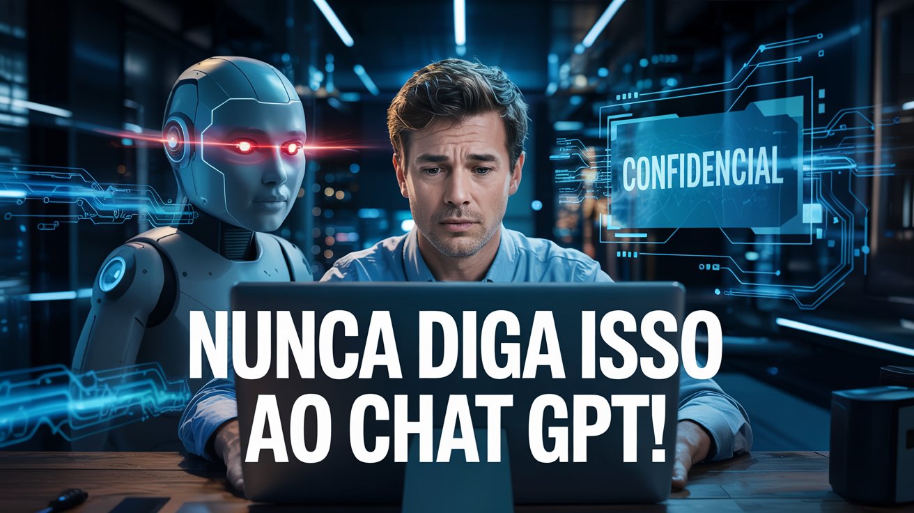 Especialistas alertam: nunca revele dados pessoais a IAs como ChatGPT. Veja quais informações você deve manter longe dessas ferramentas digitais.