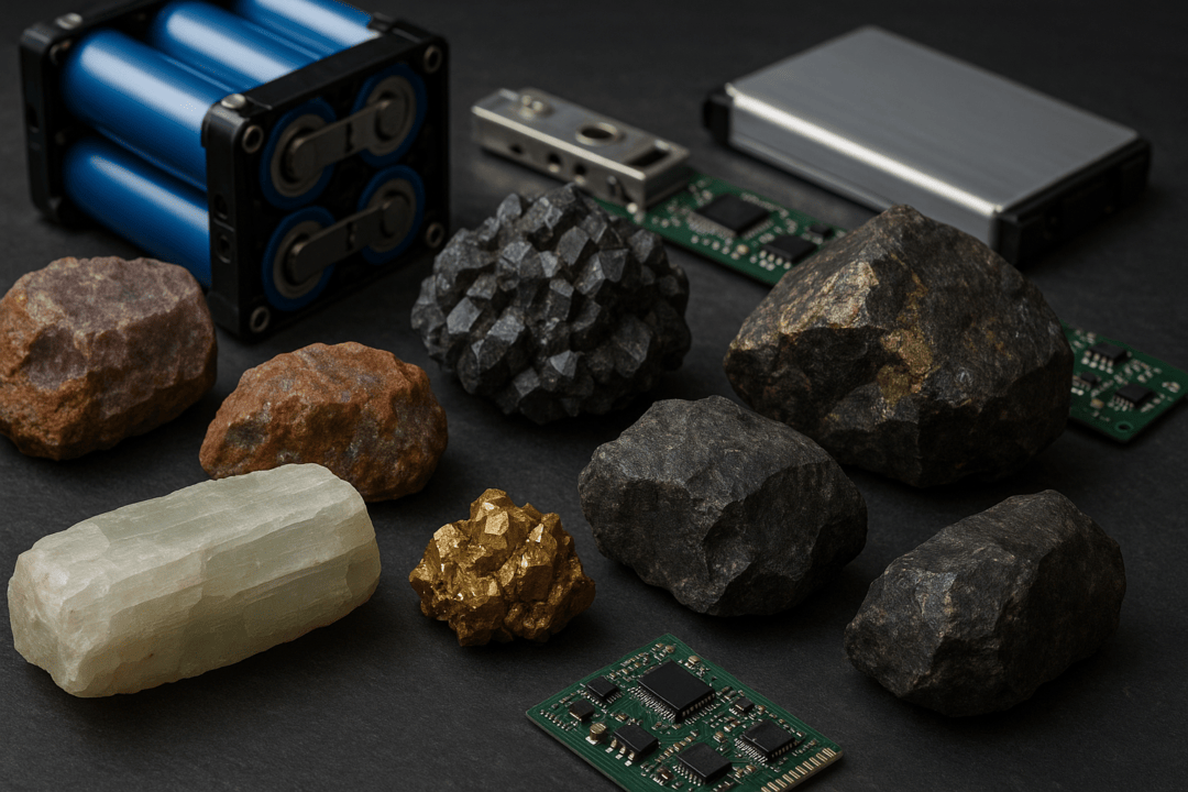 Brasil, Terras raras, Minerais críticos, Lítio, nióbio