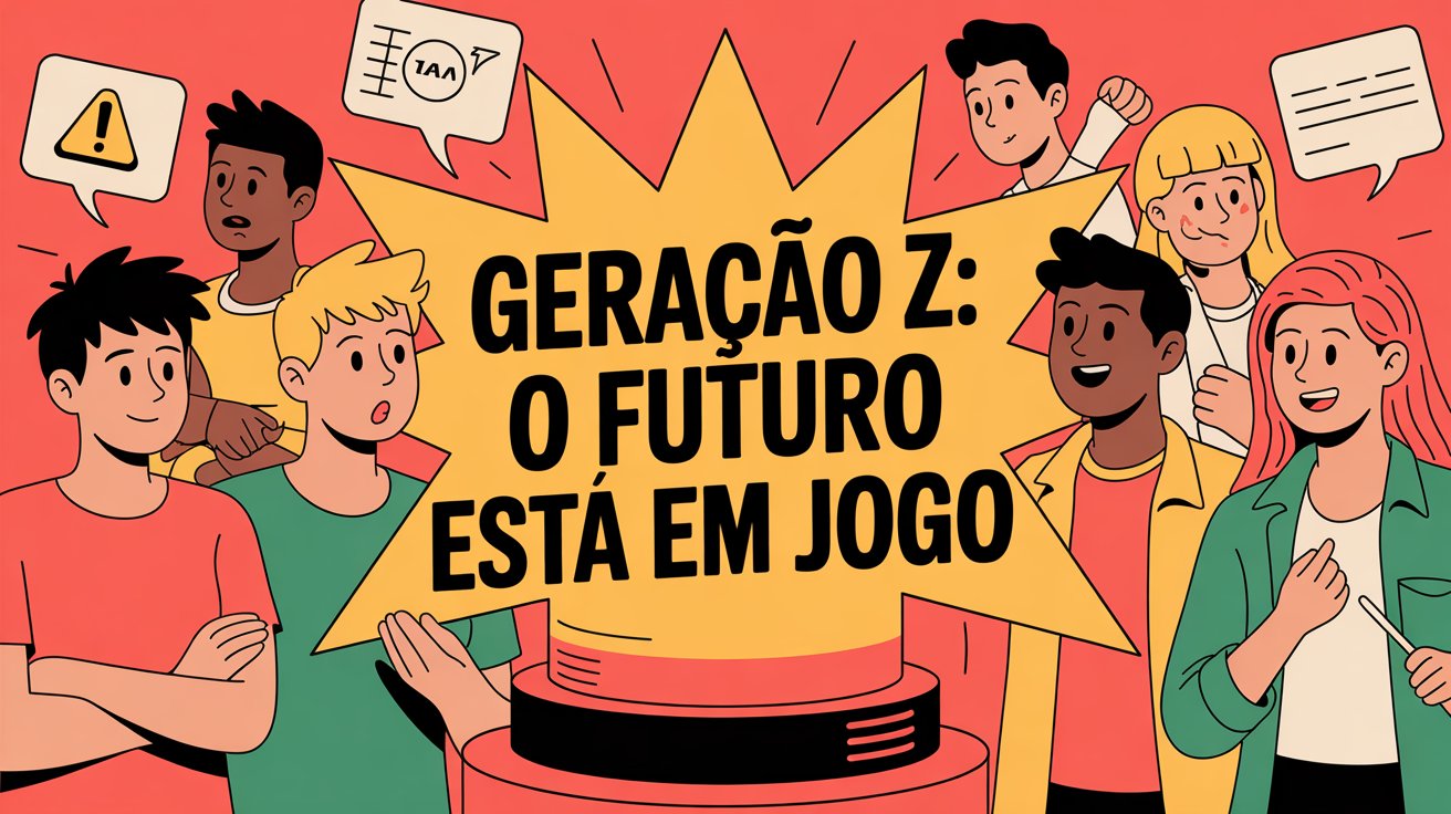 289 milhões de jovens da Geração Z estão sem trabalho ou fora da escola. Entenda o impacto desse fenômeno que desafia o sistema educacional e o mercado.