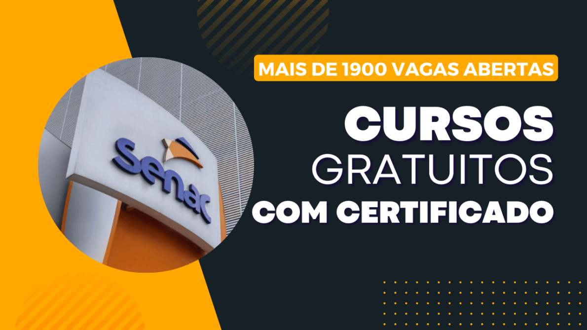 Quase 2 mil vagas abertas pelo Senac em cursos gratuitos com foco na área de Turismo em diversos estados brasileiros!