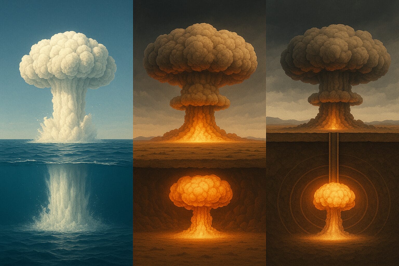 Testes nucleares, Armas nucleares, Teste nuclear