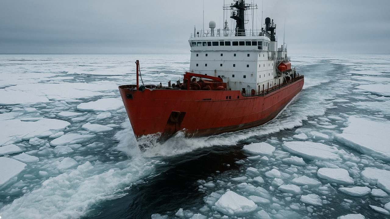 Navios quebra-gelo e sua importância estratégica nos mares do norte em um mundo em mudança