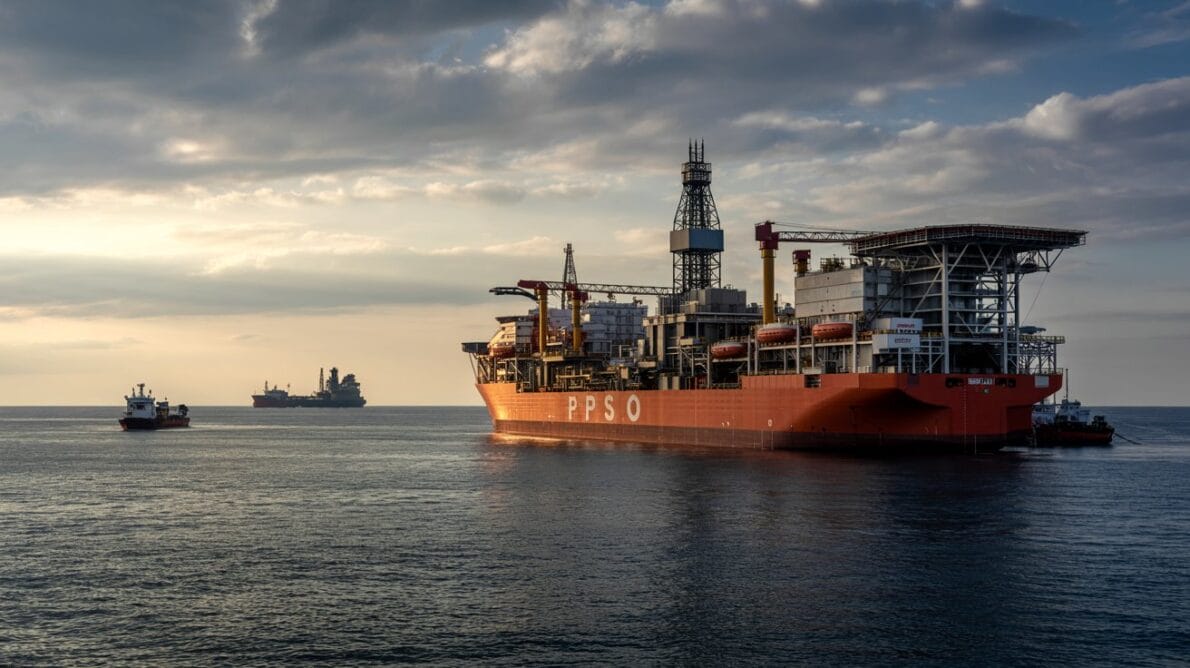 plataforma FPSO verde Petrobras modec offshore PETRÓLEO