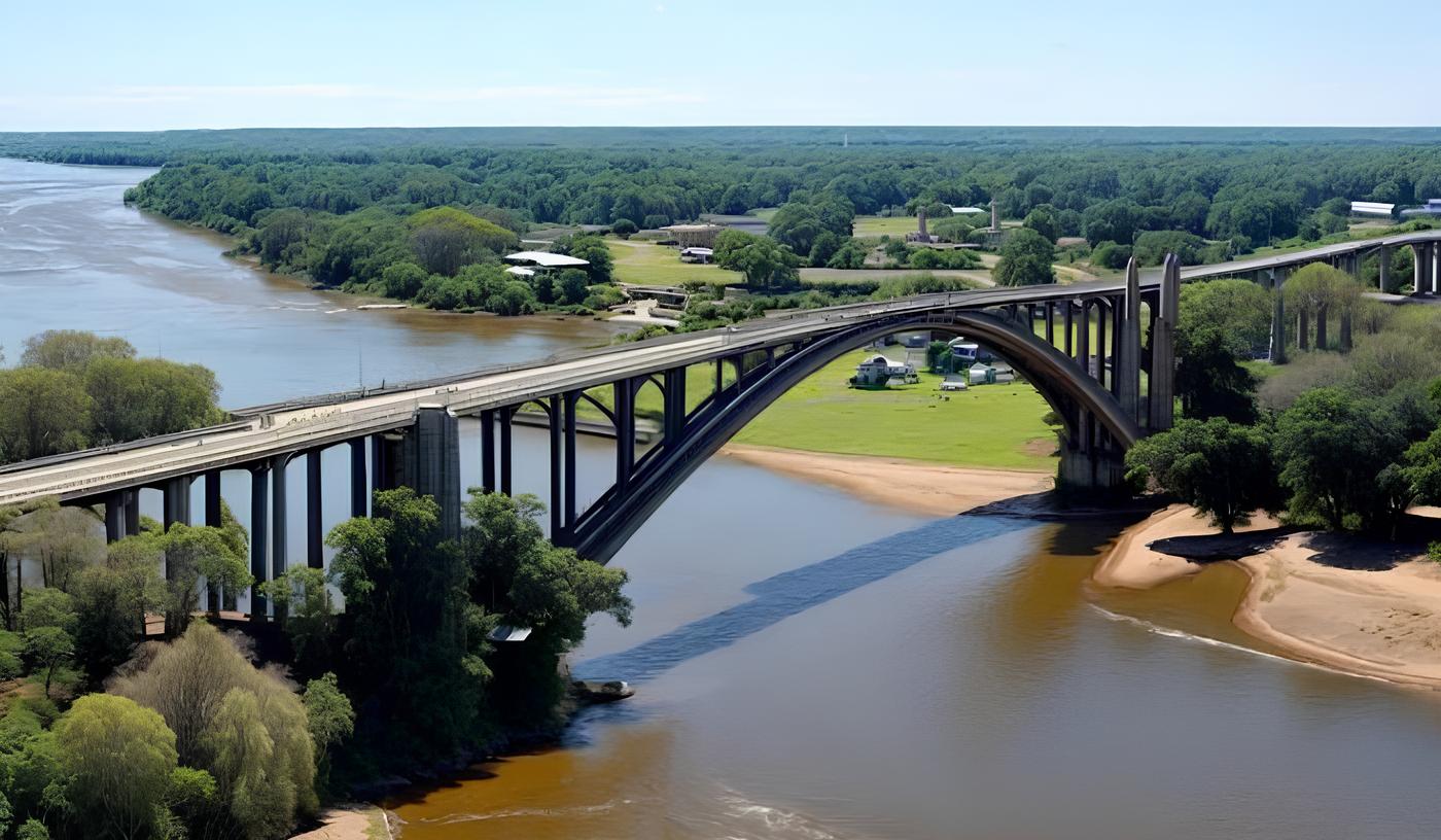 Nova ponte binacional entre El Soberbio e Porto Soberbio será financiada pelo Brasil