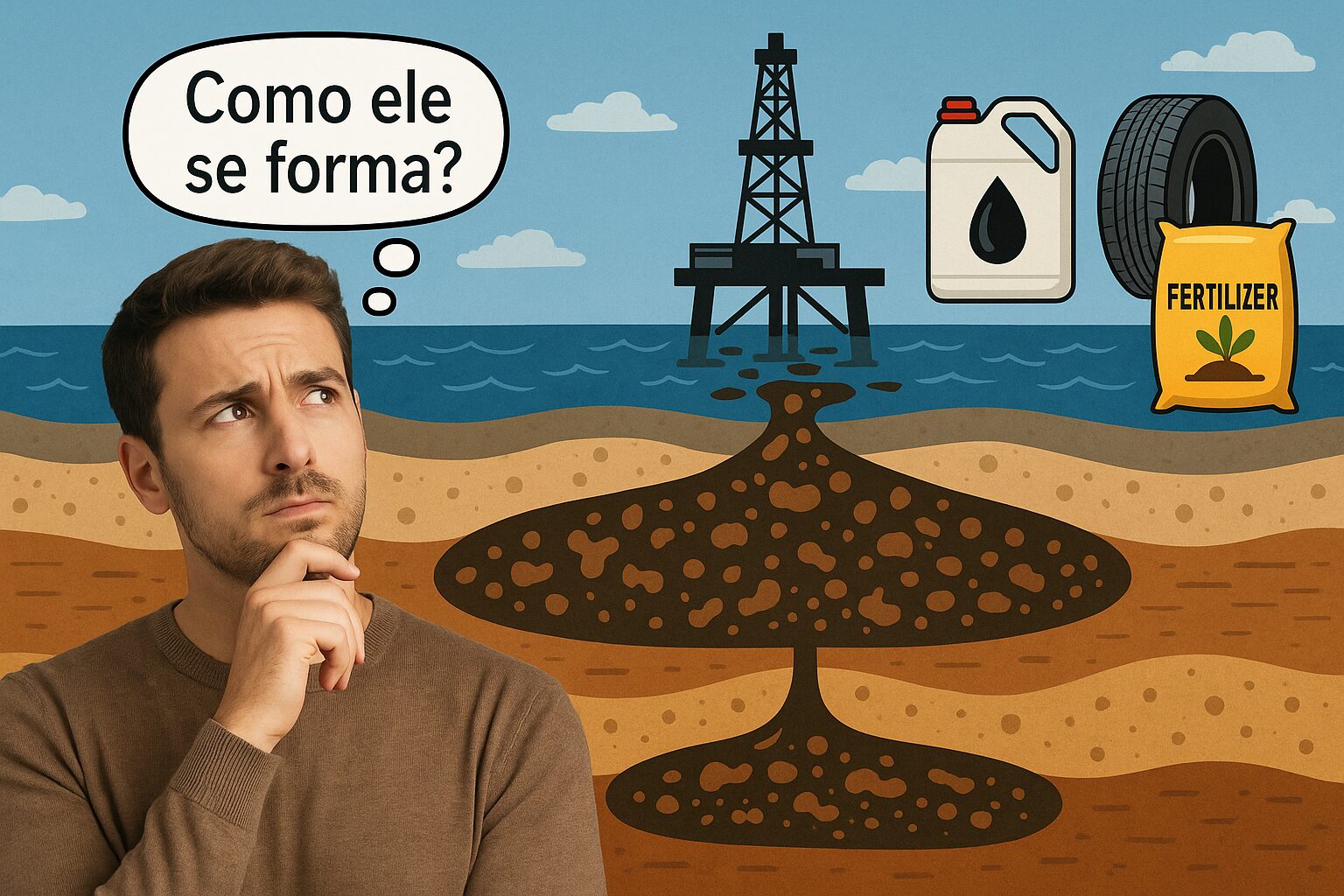 Petróleo, Como se forma, Indústria, Extração