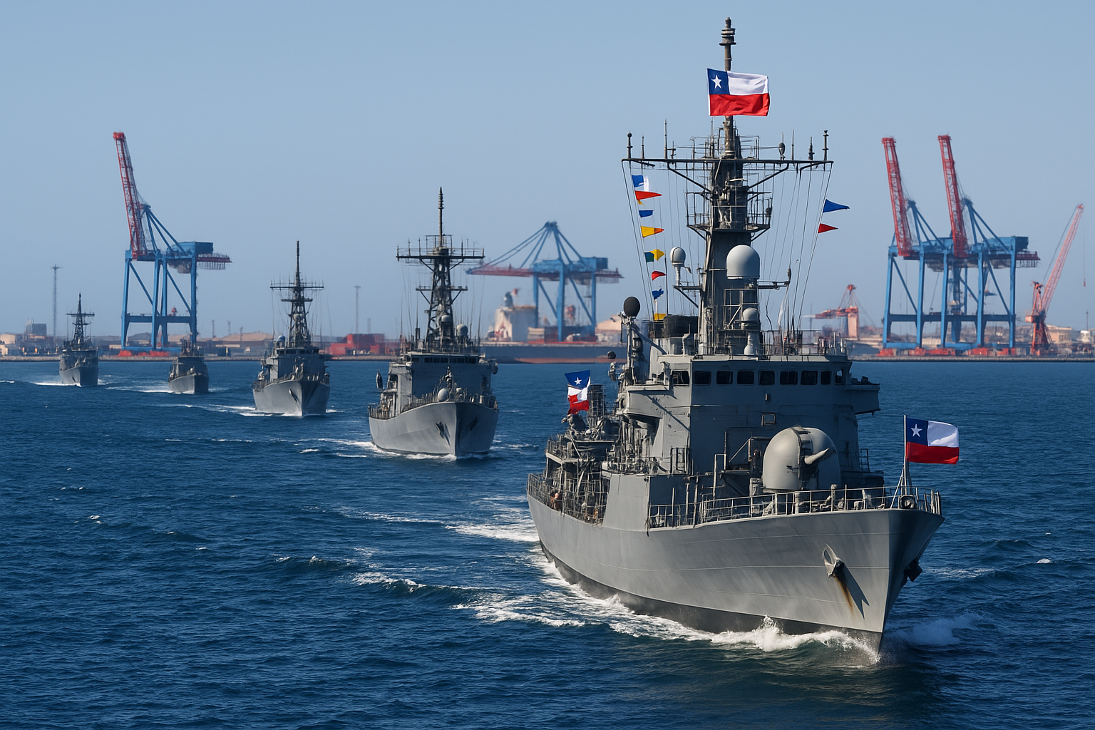 Chile, Indústria Naval, Navios, Defesa