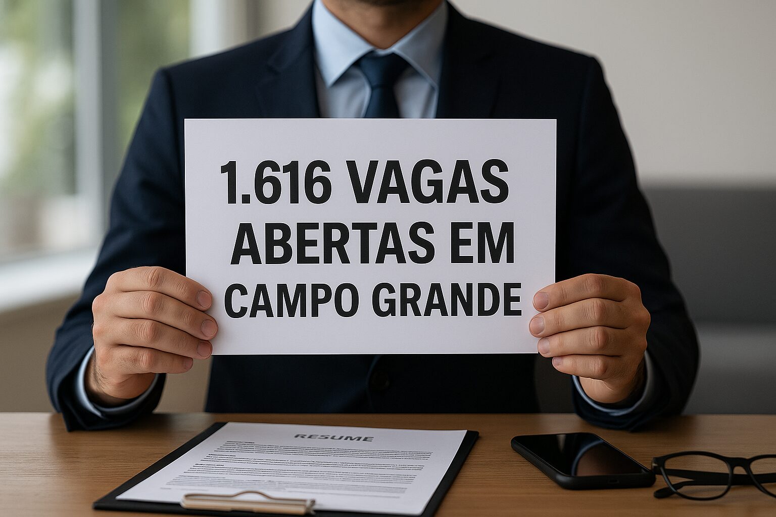 Vagas de emprego, Campo grande, Vagas nesta segunda