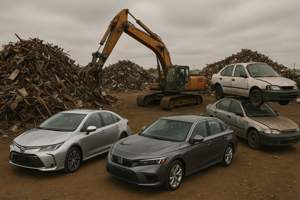 Lei Reduziu Roubo em 50% em SP, Mas Máfia dos Ferros-Velhos Ainda Leva 2 de 3 Carros no RJ: Por Quê?