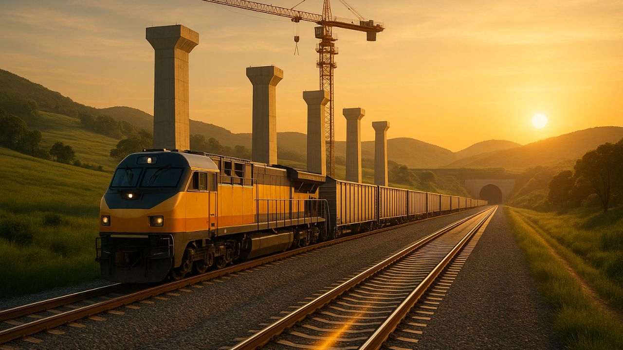 A gigantesca construção ferroviária que transformará o sul