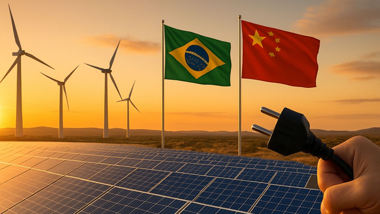 Brasil amplia parceria com China para acelerar energia solar e eólica