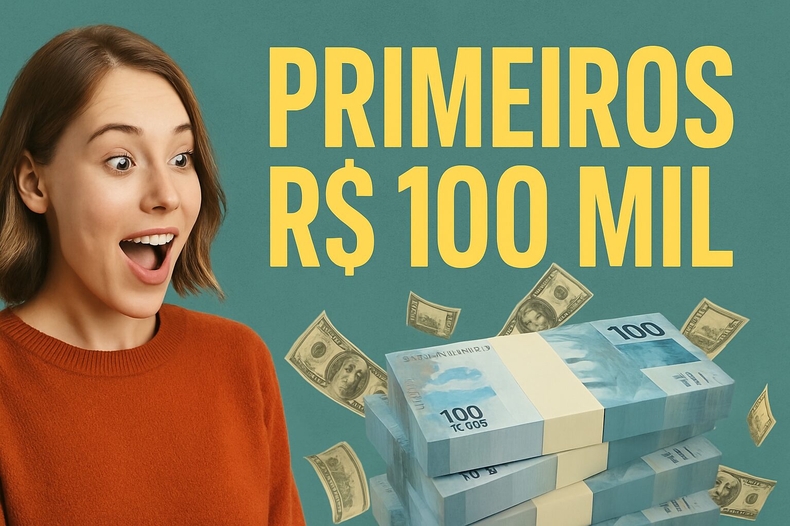 R$ 100 mil, primeiros R$ 100 mil