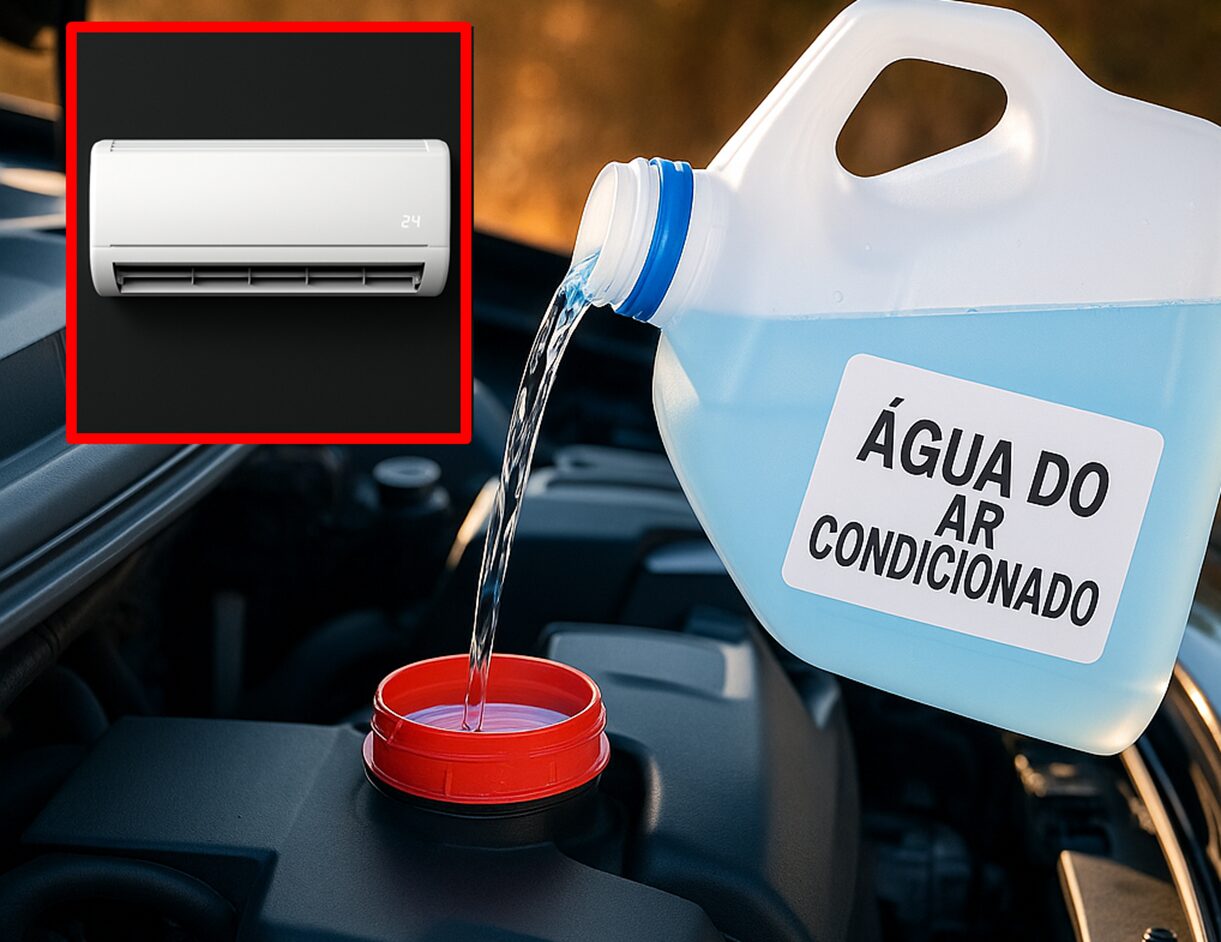 sistema de arrefecimento, água do ar-condicionado