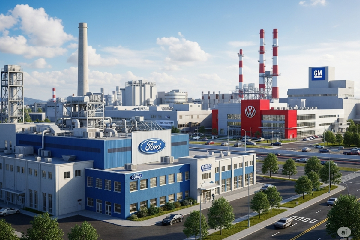 A montadora que instalou a primeira fábrica de automóveis no Brasil foi a Ford (1919), não VW!