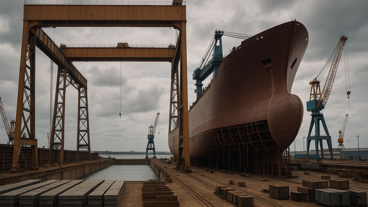 Conheça os gigantes estaleiros da construção marítima e suas estruturas