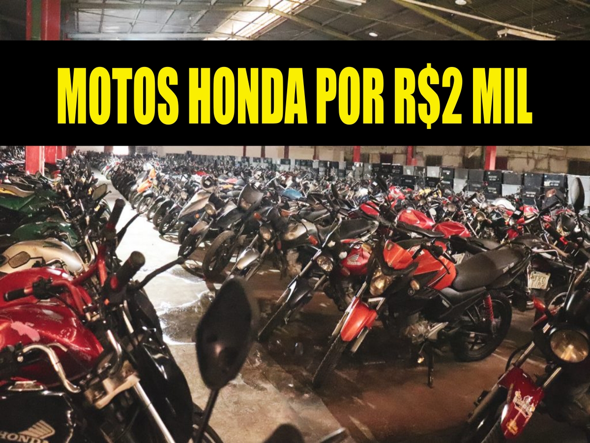 DETRAN - EDITAL DO DETRAN - MOTOS HONDA - CAMINHONETE CHEVROLET - LEILÃO