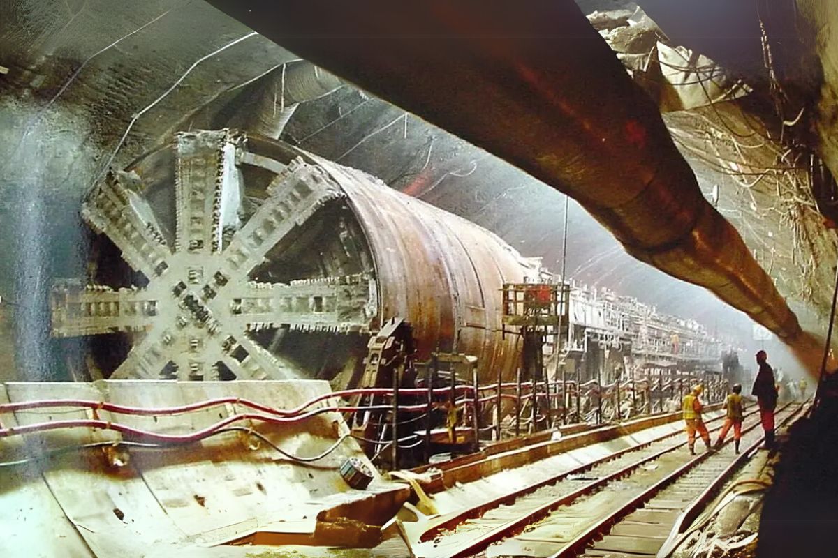 túnel - Eurotúnel - construção - maravilhas do mundo -