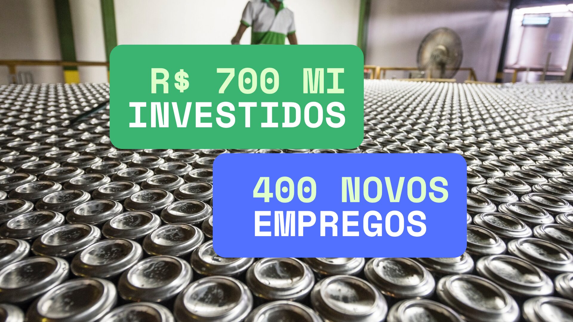 investimento - economia - vagas - emprego - alumínio