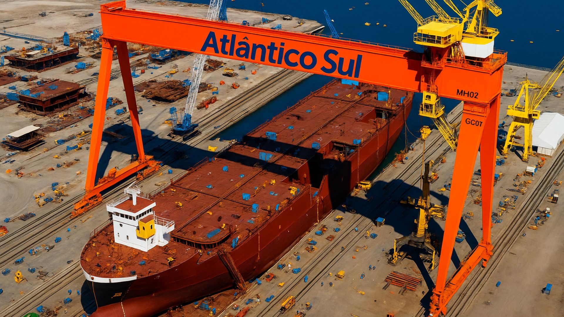 Estaleiro Atlântico Sul como surgiu o maior estaleiro do Hemisfério Sul com apoio estatal e foco na indústria naval brasileira