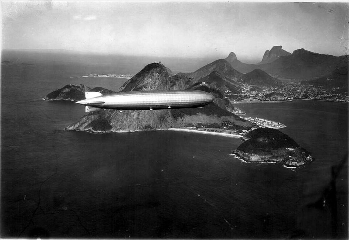 Graf Zeppelin, Aviação, Rio