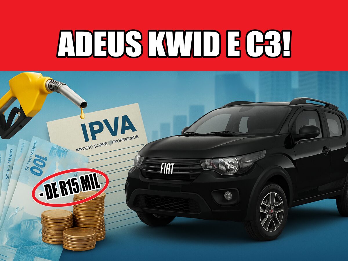 fiat - mobi - Stellantis - carro popular - carro barato - Kwid - C3