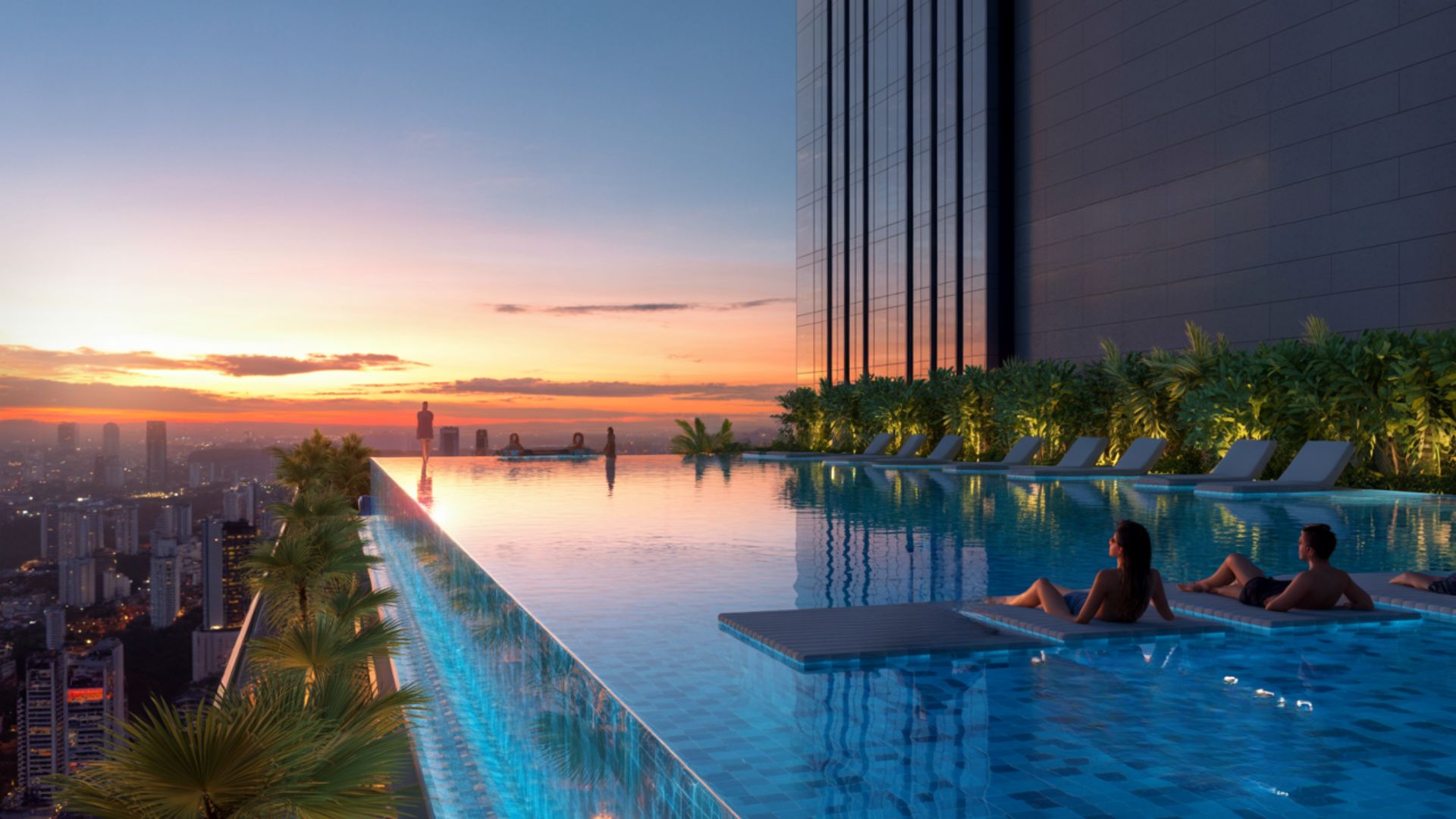 Maior piscina com borda transparente do Brasil será construída em Fortaleza e terá vista panorâmica urbana