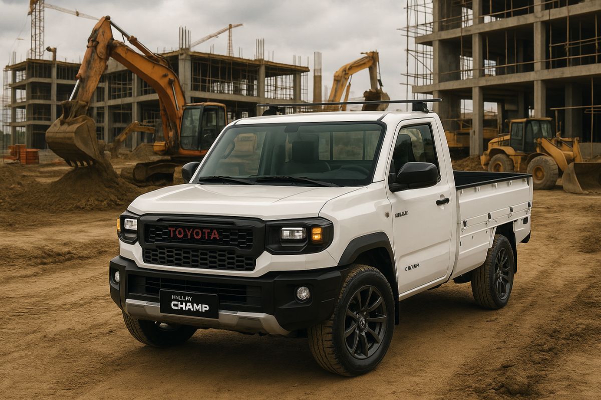 Nova Toyota Hilux Champ no Brasil? Produção na Argentina é repensada por custos. Veja detalhes da picape e seu futuro incerto no país.