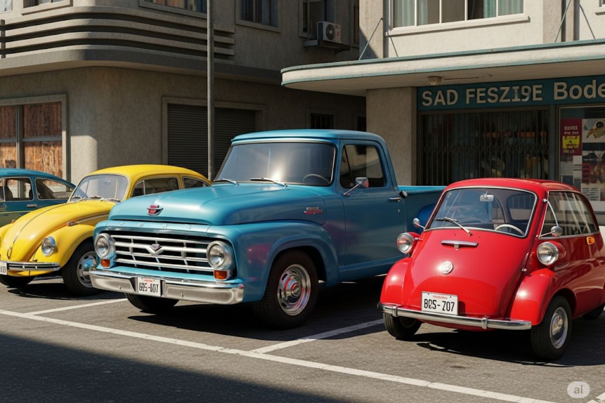 Qual o primeiro carro fabricado em solo brasileiro? 🇧🇷 Não VW/Ford! Conheça a história da pioneira Romi-Isetta de 1956.