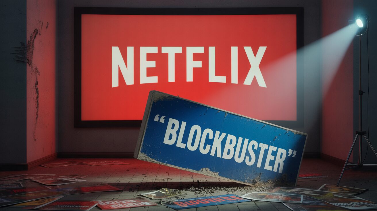 Blockbuster - fim da Blockbuster - O que aconteceu com a Blockbuster - Netflix