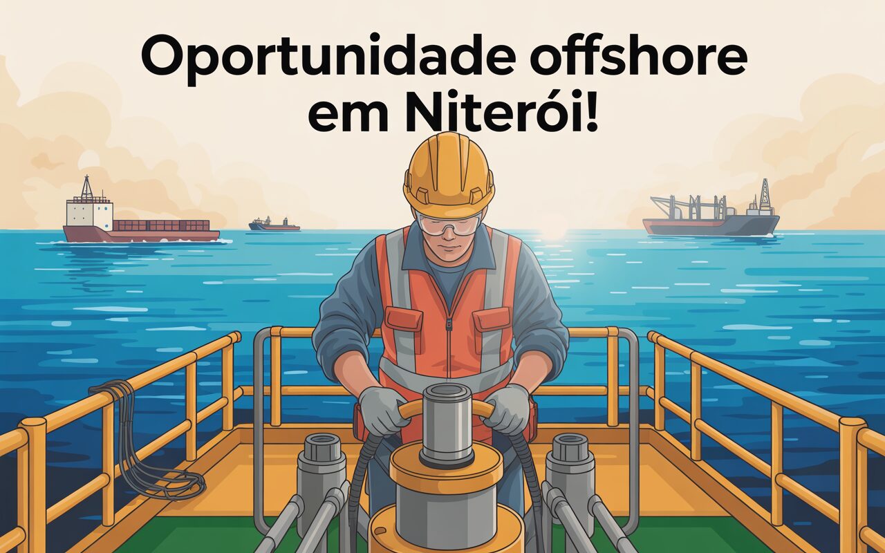 OceanPact abre vaga offshore para Técnico em Eletrônica com atuação em Niterói (RJ)