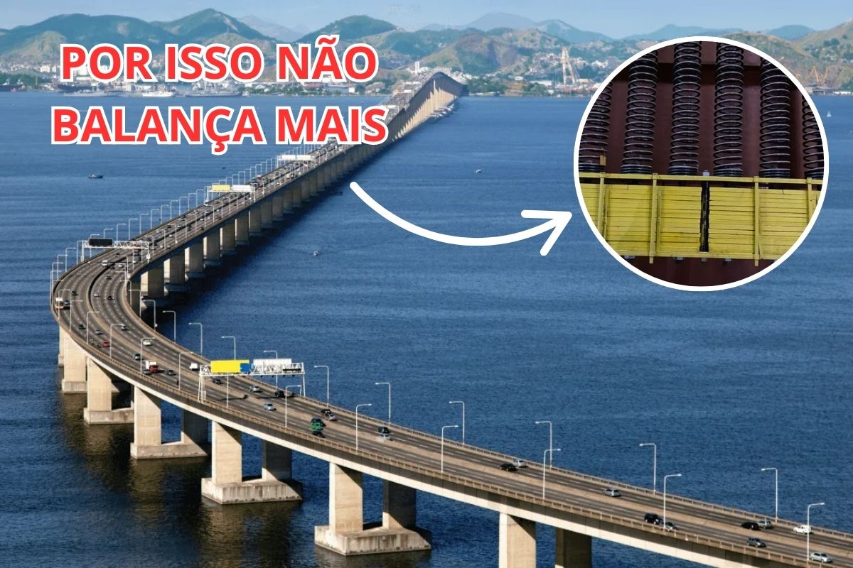 ponte - Rio Niterói - construção