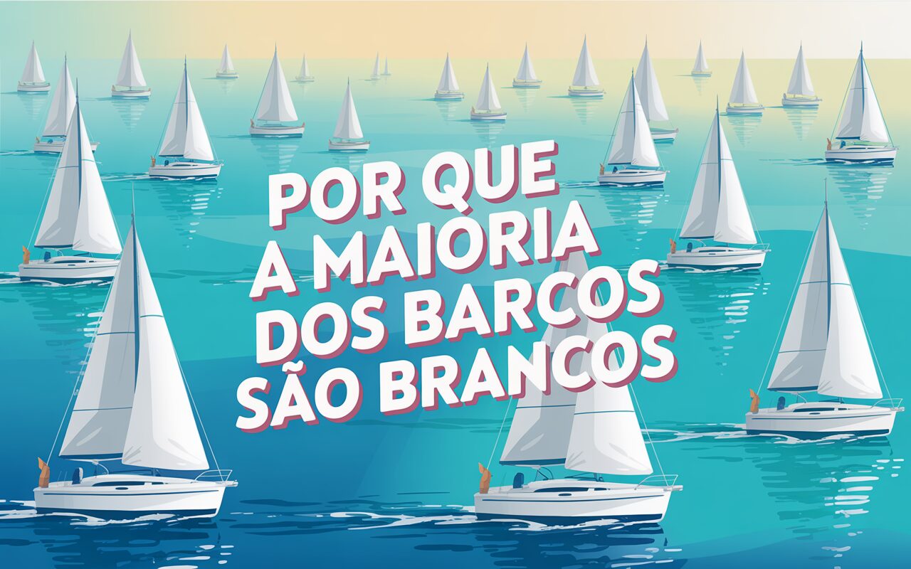 Por que muitos barcos são brancos - Não é só estética — há uma razão prática e econômica